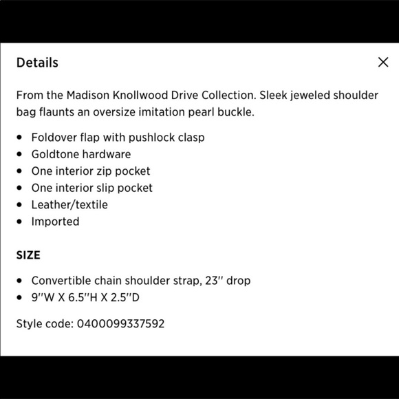 KATE SPADE | Madison Knollwood “Marci” | PURE LUXE - Picture 8 of 16